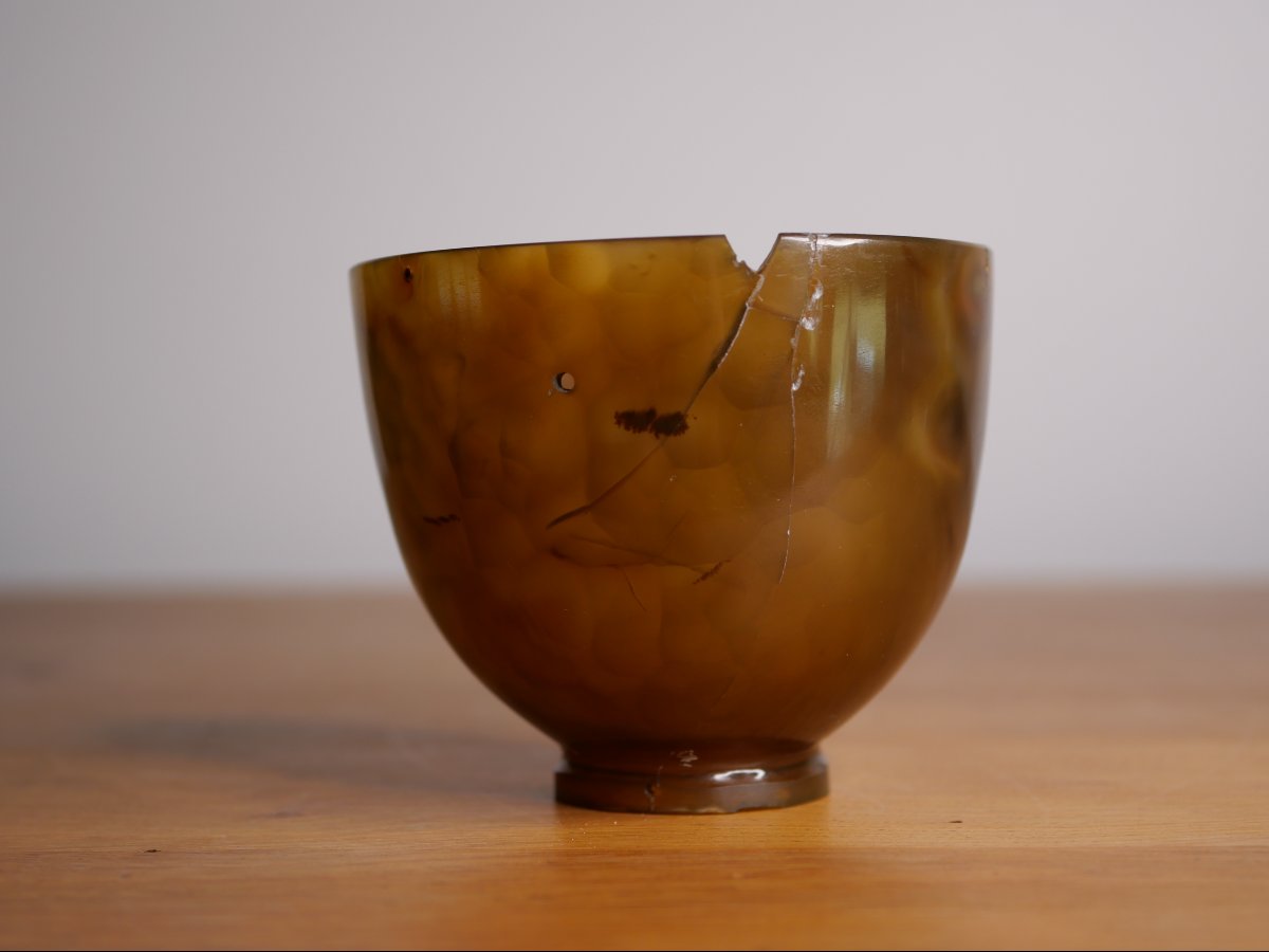 Coupe d’apparat en calcédoine brune – XVIe/XVIIe siècle – Renaissance, Louis XIV, royal-photo-4