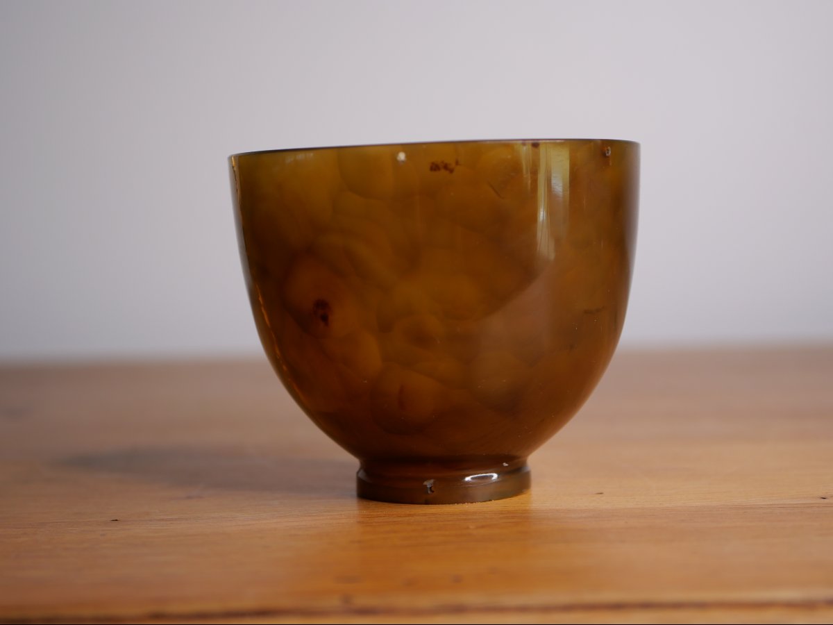 Coupe d’apparat en calcédoine brune – XVIe/XVIIe siècle – Renaissance, Louis XIV, royal-photo-1