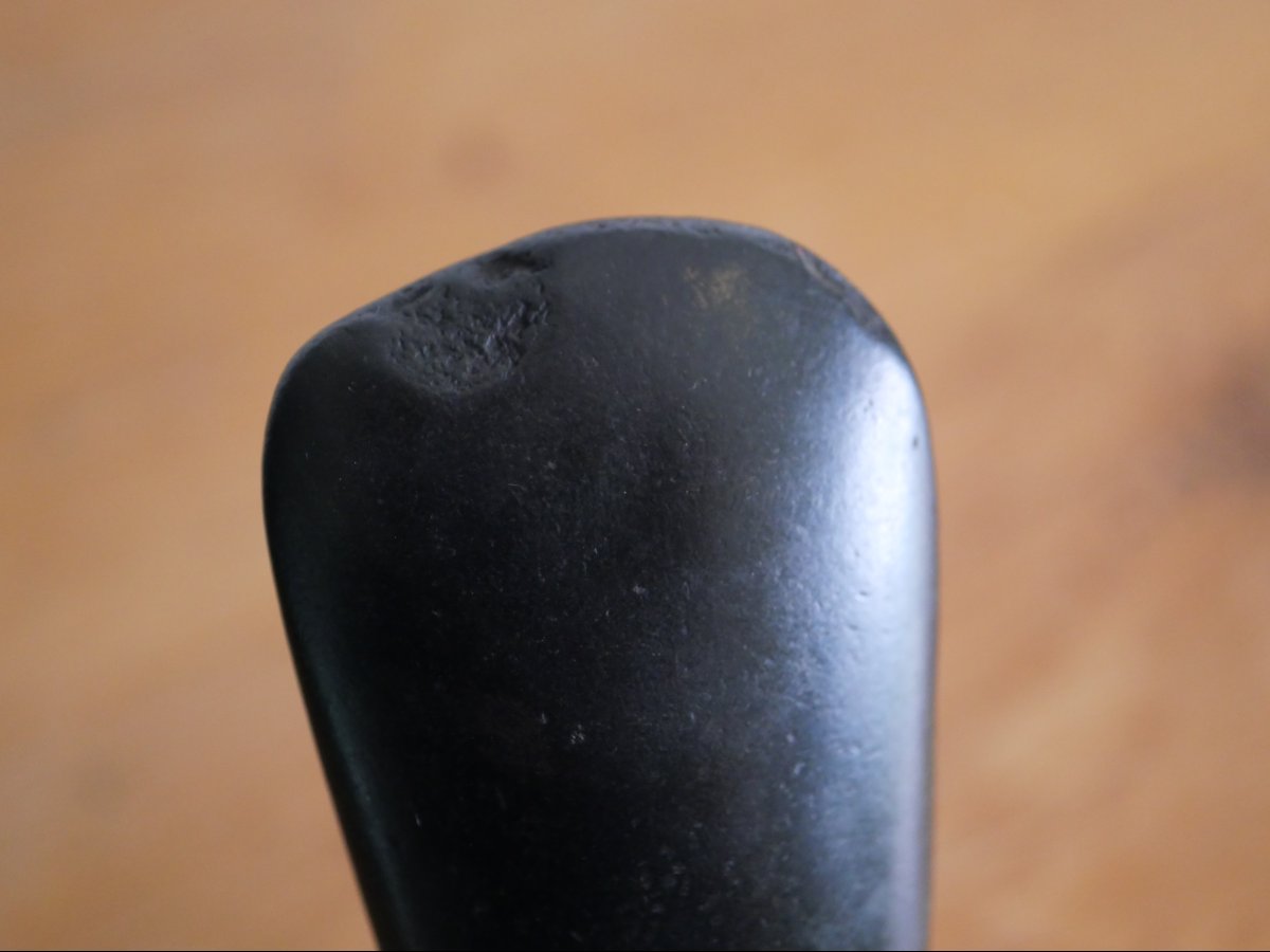 Polished Neolithic Black Stone Axe – Belgium – Old Belgian Collection – Appraised-photo-3