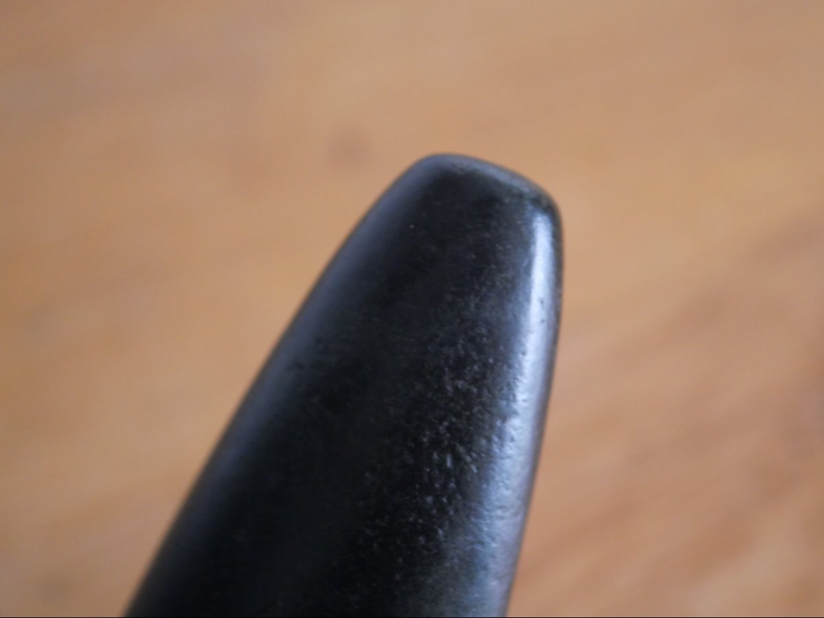 Polished Neolithic Black Stone Axe – Belgium – Old Belgian Collection – Appraised-photo-1