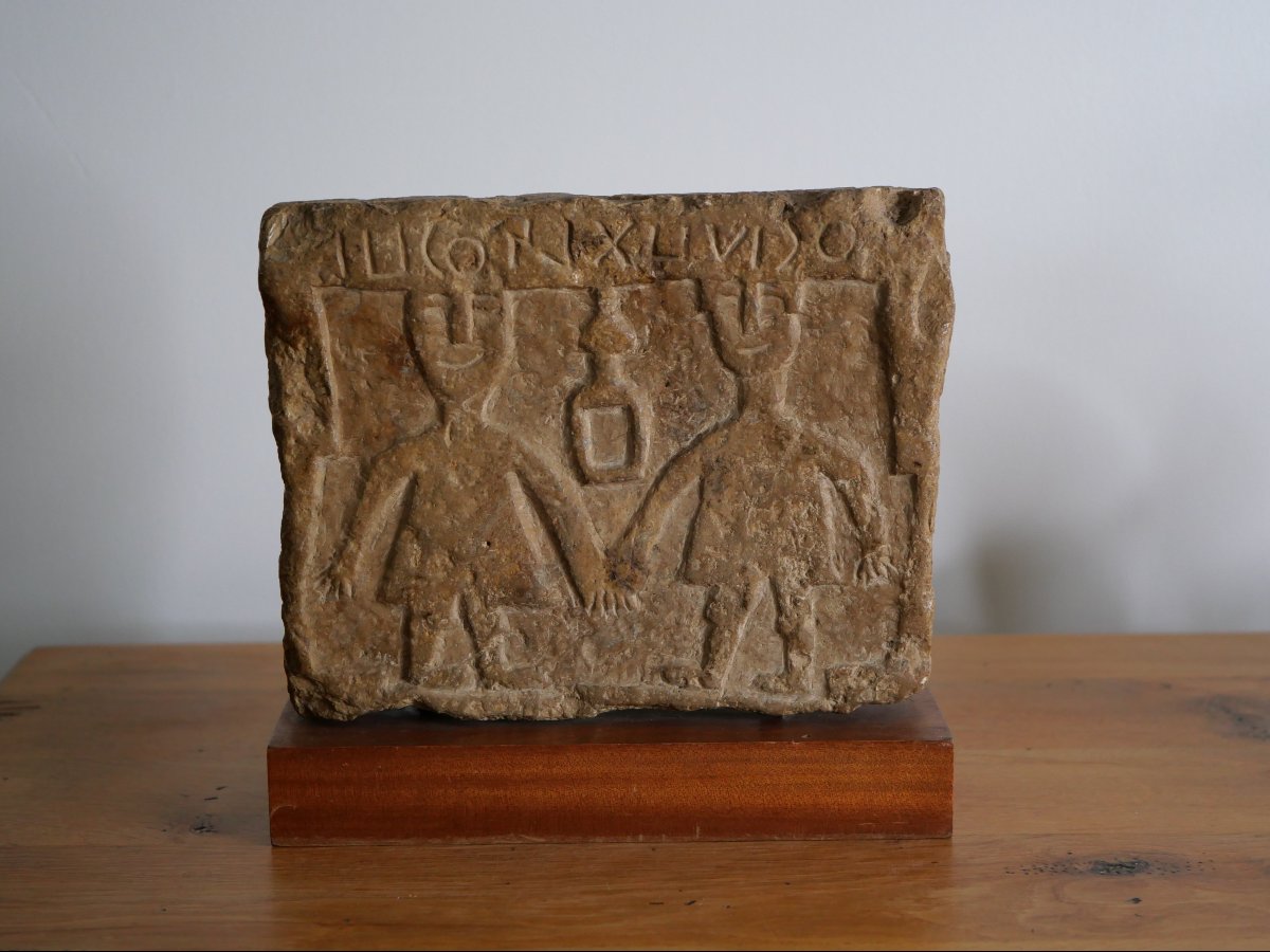 South Arabian Funerary Stele – Arabian Peninsula, Pre-islamic Yemen, 1st–3rd Centuries