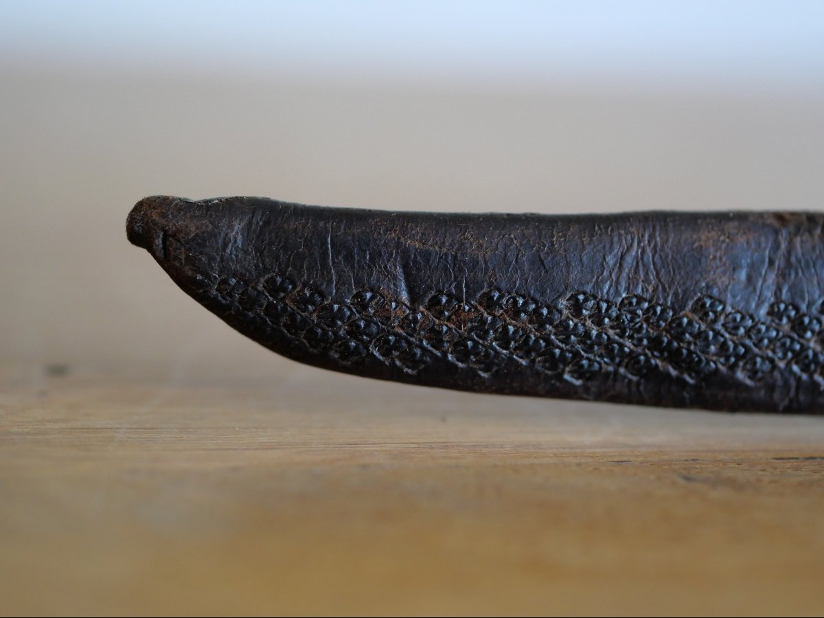 15th-century Medieval Knife With Original Sheath – From Suffolk, Medieval Archaeology-photo-4