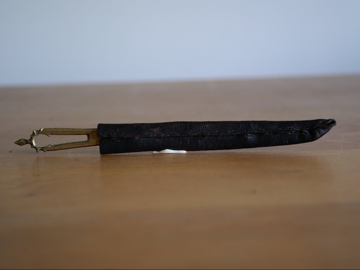 15th-century Medieval Knife With Original Sheath – From Suffolk, Medieval Archaeology-photo-2