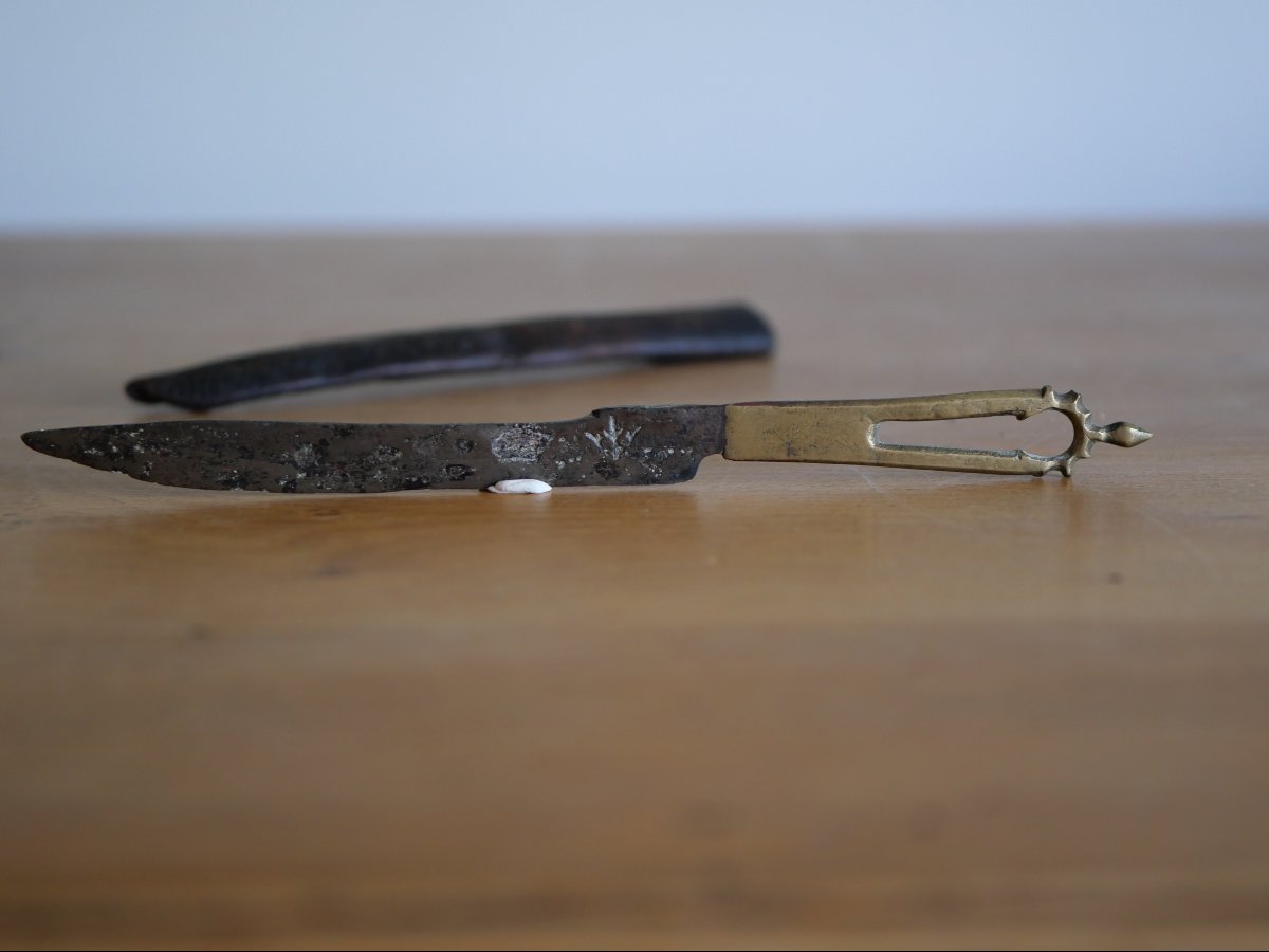15th-century Medieval Knife With Original Sheath – From Suffolk, Medieval Archaeology-photo-4