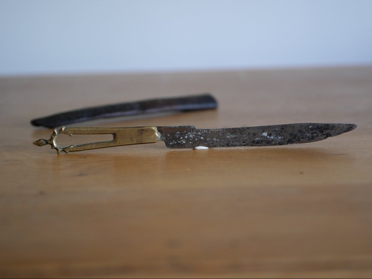 15th-century Medieval Knife With Original Sheath – From Suffolk, Medieval Archaeology-photo-7