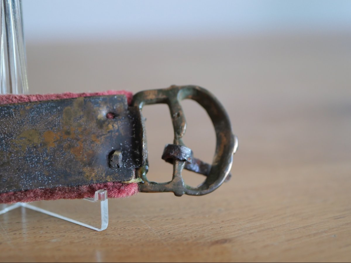 13th-century Medieval Belt, Castle Motif, Middle Ages, Gothic, High Middle Ages-photo-2