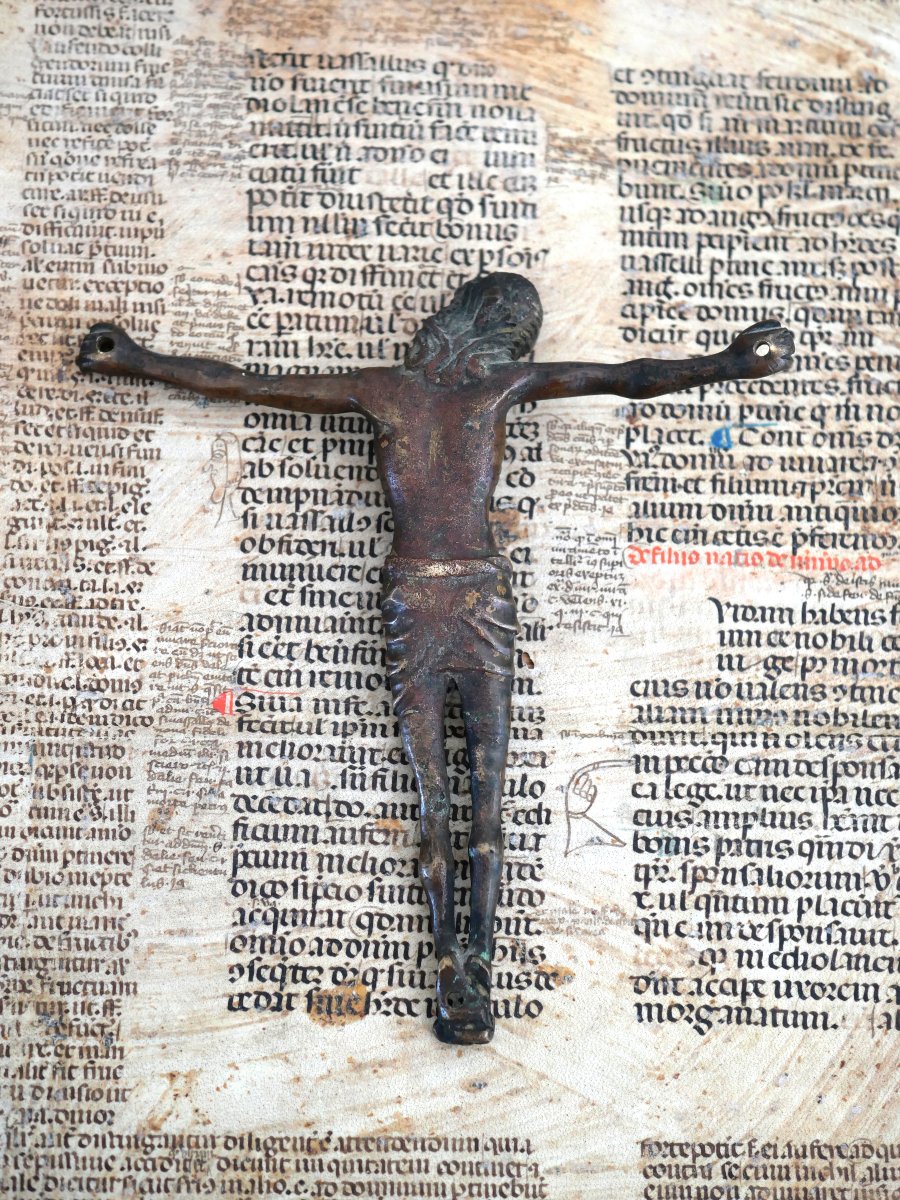 Renaissance Bronze Christ – Early 16th Century, Gothic, High Period-photo-3
