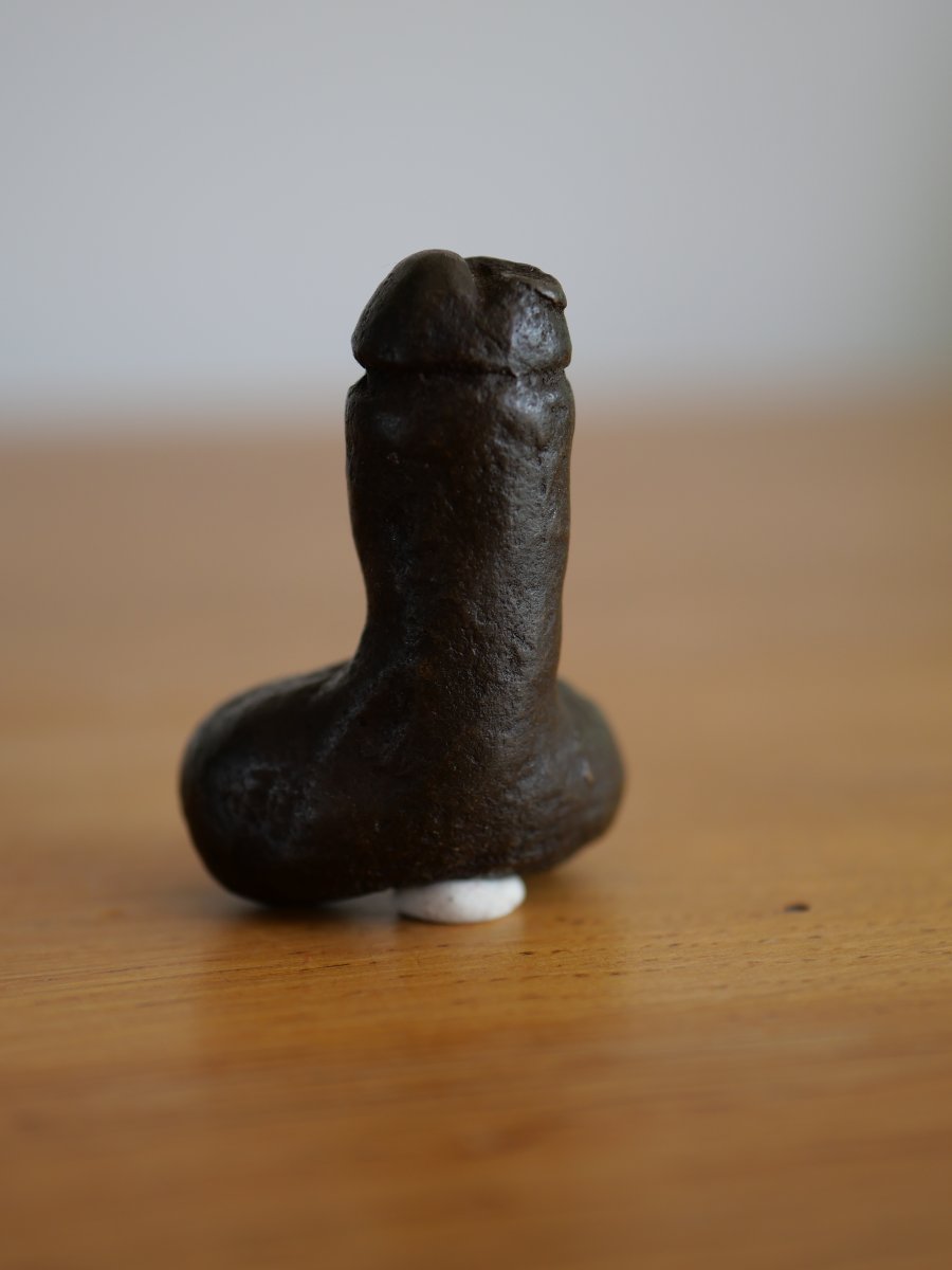 Statuette phallique romaine en bronze – Ier-IIIe siècle ap. J.-C. – Archéologie-photo-3