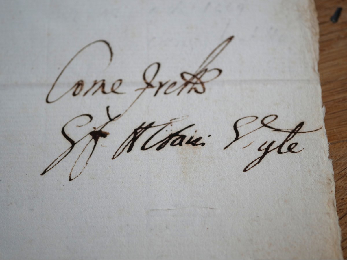 Letter From Gianfrancesco Albani, The Future Pope Clement XI – 1680, Vatican, Collevecchio, Autograph-photo-4