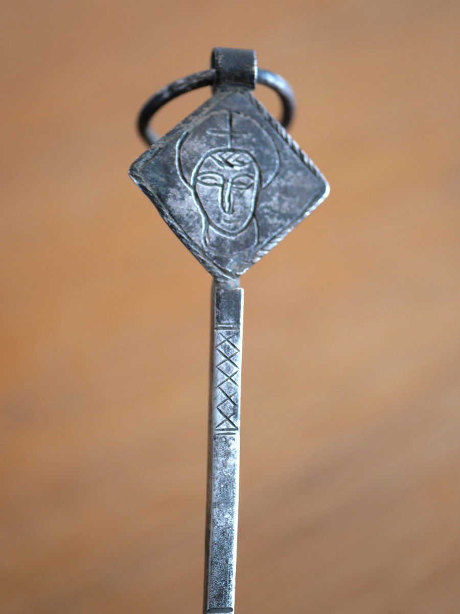 Byzantine-era Silver Spoon, 6th–9th Century, Christ, Archaeology, Early Christianity -photo-2
