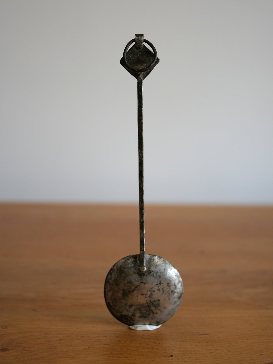Byzantine-era Silver Spoon, 6th–9th Century, Christ, Archaeology, Early Christianity -photo-2