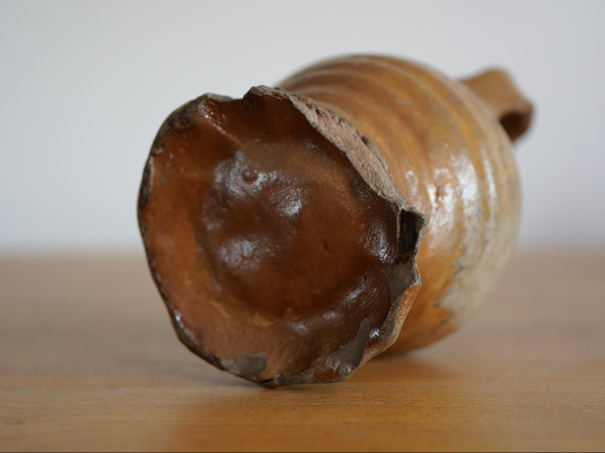 Small Rhenish Stoneware Jug From Raeren, Late 15th–early 16th Century, Medieval Archaeology-photo-2