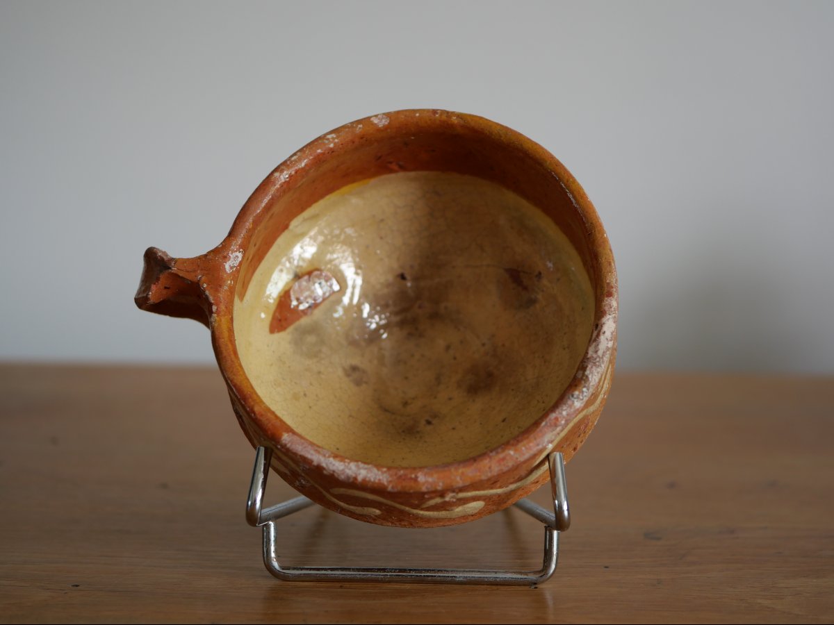 Tasse en céramique hollandaise à décor de vagues, milieu XVIIe siècle, Flandres, Haute époque-photo-1