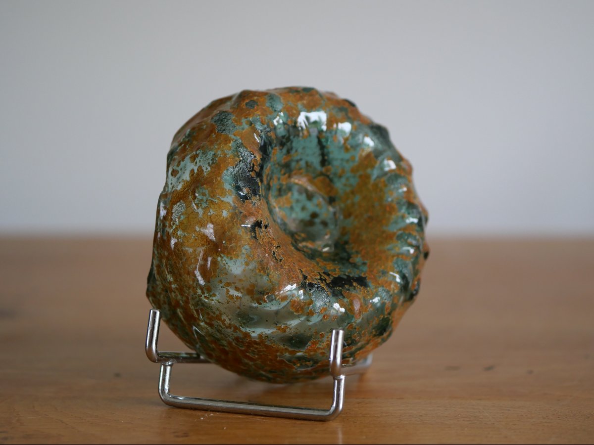 Fragment Of A Maigelein Goblet Made Of Molded Glass — Germany, Late 15th Century, Gothic-photo-2