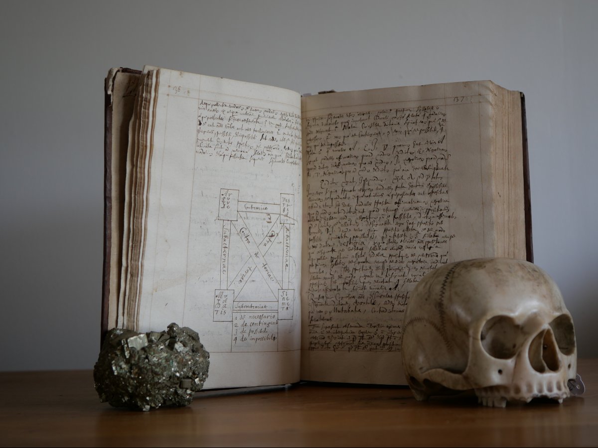Aristotle Philosophy Manuscript, 900 Pages—17th Century, From The Collection Of Charles Bouvard, Physician To The King-photo-2
