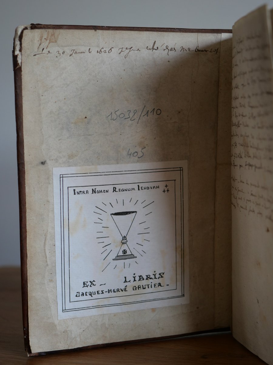 Aristotle Philosophy Manuscript, 900 Pages—17th Century, From The Collection Of Charles Bouvard, Physician To The King-photo-6