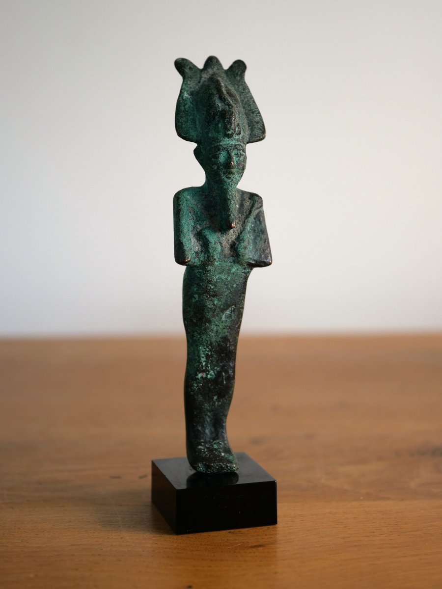 Statuette Osiris en bronze – égypte, Basse époque, VIIe–IVe siècle. Archéologie,  expertisé
