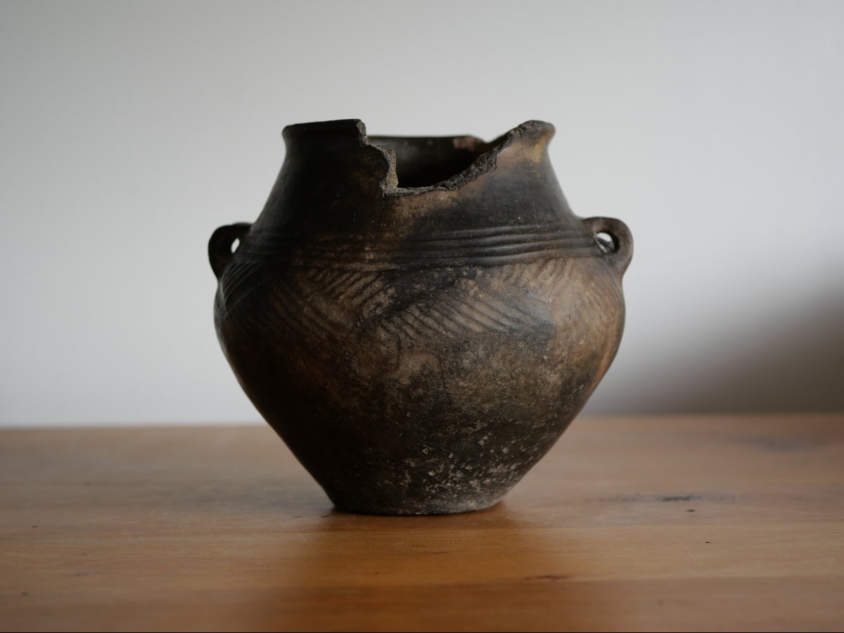 Protohistoric Pottery From Ruinen-wommels – Iron Age, 7th Century B.c. – Zylmann Collection-photo-3