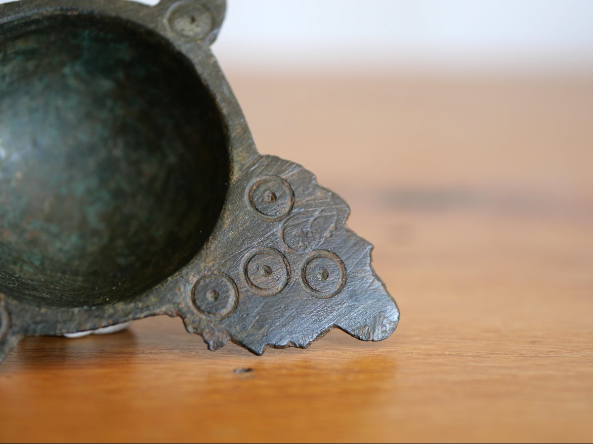 Oil Lamp Filler – Byzantine Oil Lamp, Early Christian Period, 6th–9th Century-photo-2