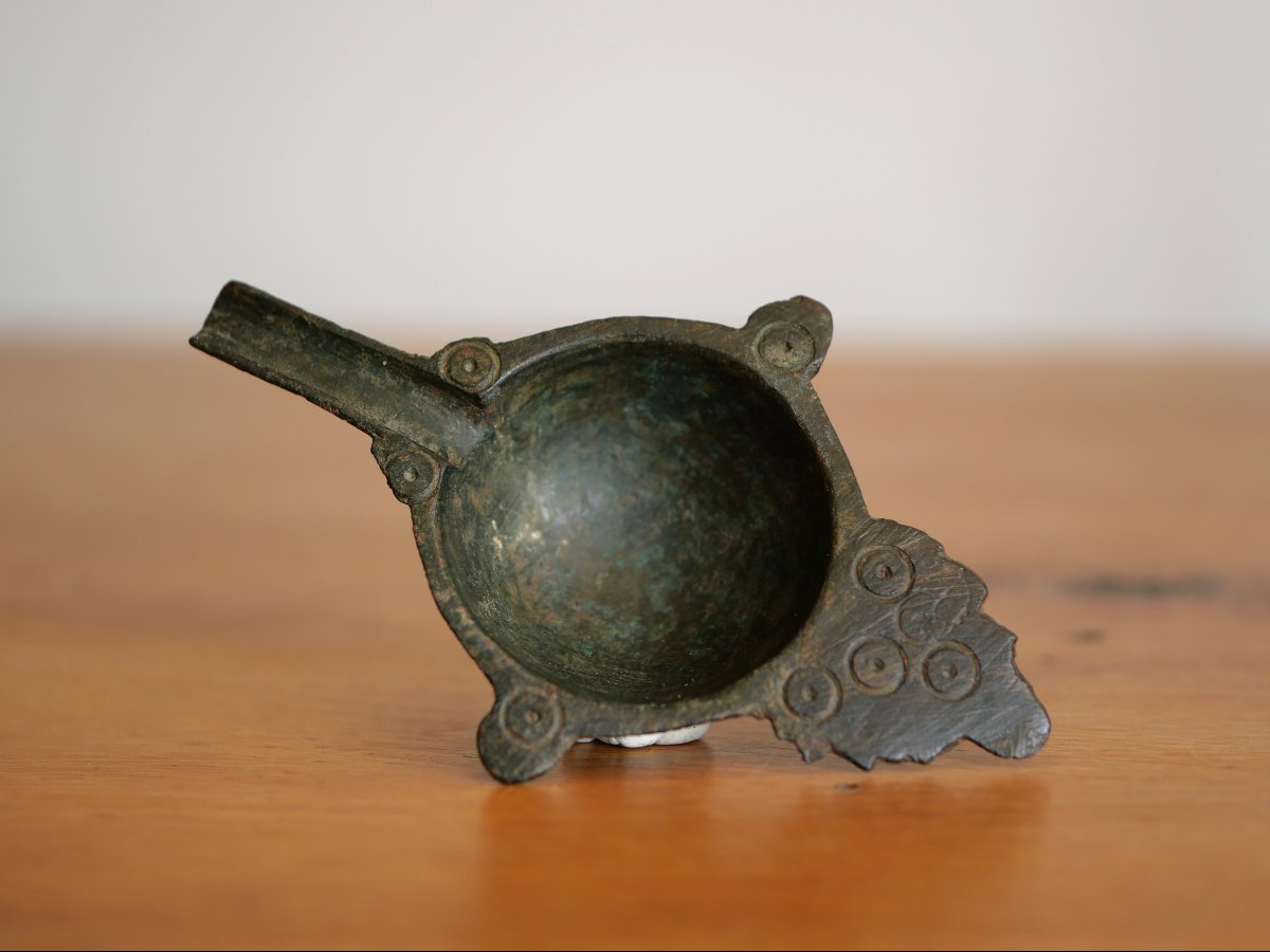 Oil Lamp Filler – Byzantine Oil Lamp, Early Christian Period, 6th–9th Century