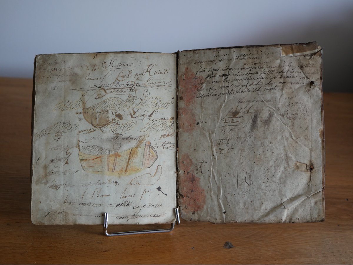 Cahier d’étudiant, 1792 – Collège de Louvain, ayant appartenu à P-J Goetseels (1777-1858)-photo-8