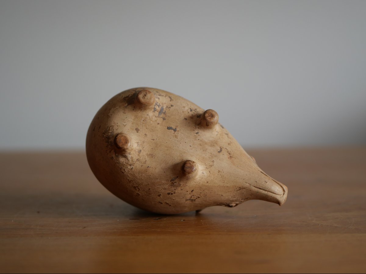 Aryballe grec zoomorphe en forme de sanglier – VIIe–Ve siècle av. J.-C. Archéologie grecque-photo-1