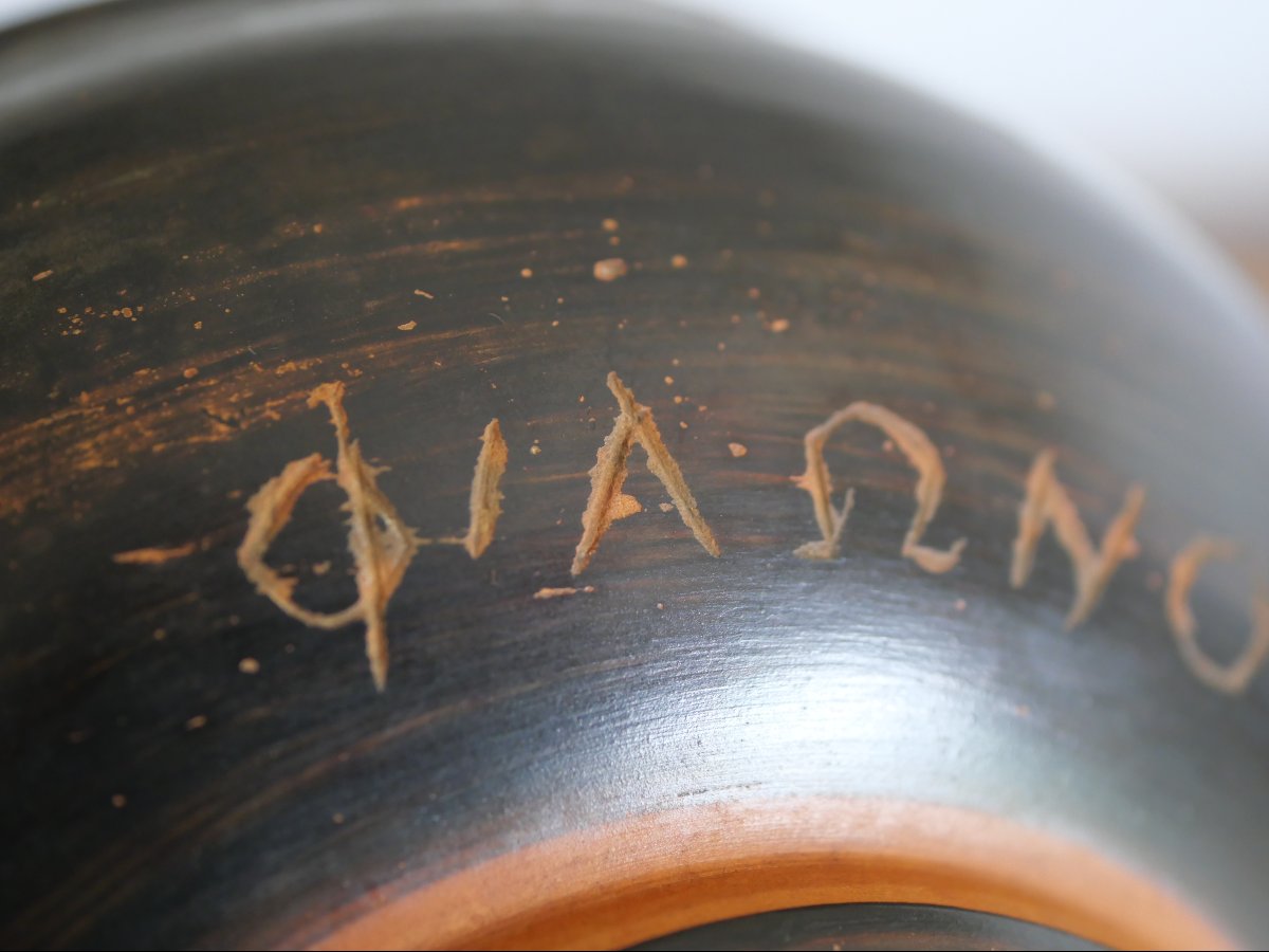 Kylix attique avec inscription grecque gravée ΦΙΛΩΝΟΣ , Ve–IVe siècle av. J.-C. Archéologie-photo-4