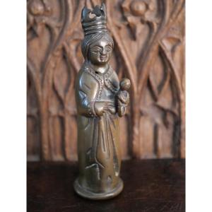 Vierge à l’Enfant en bronze – Fin XVe / début XVIe siècle