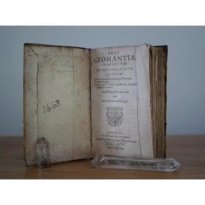 Esotérisme, géomancie, sciences occultes – Opus Geomantiae completum – 1627–  Henricus de Picis