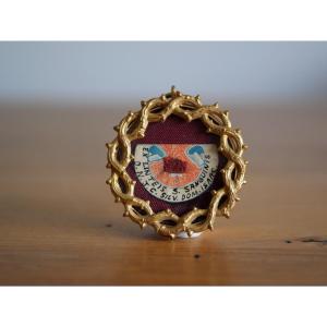 Relique du Saint-Sang du Christ – Miracle de Bois-Seigneur-Isaac 1405, reliquaire XIXe Belgique