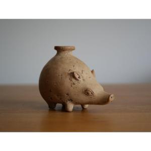 Greek Zoomorphic Aryballos In The Shape Of A Wild Boar – 7th–5th Century B.c. Greek Archaeology