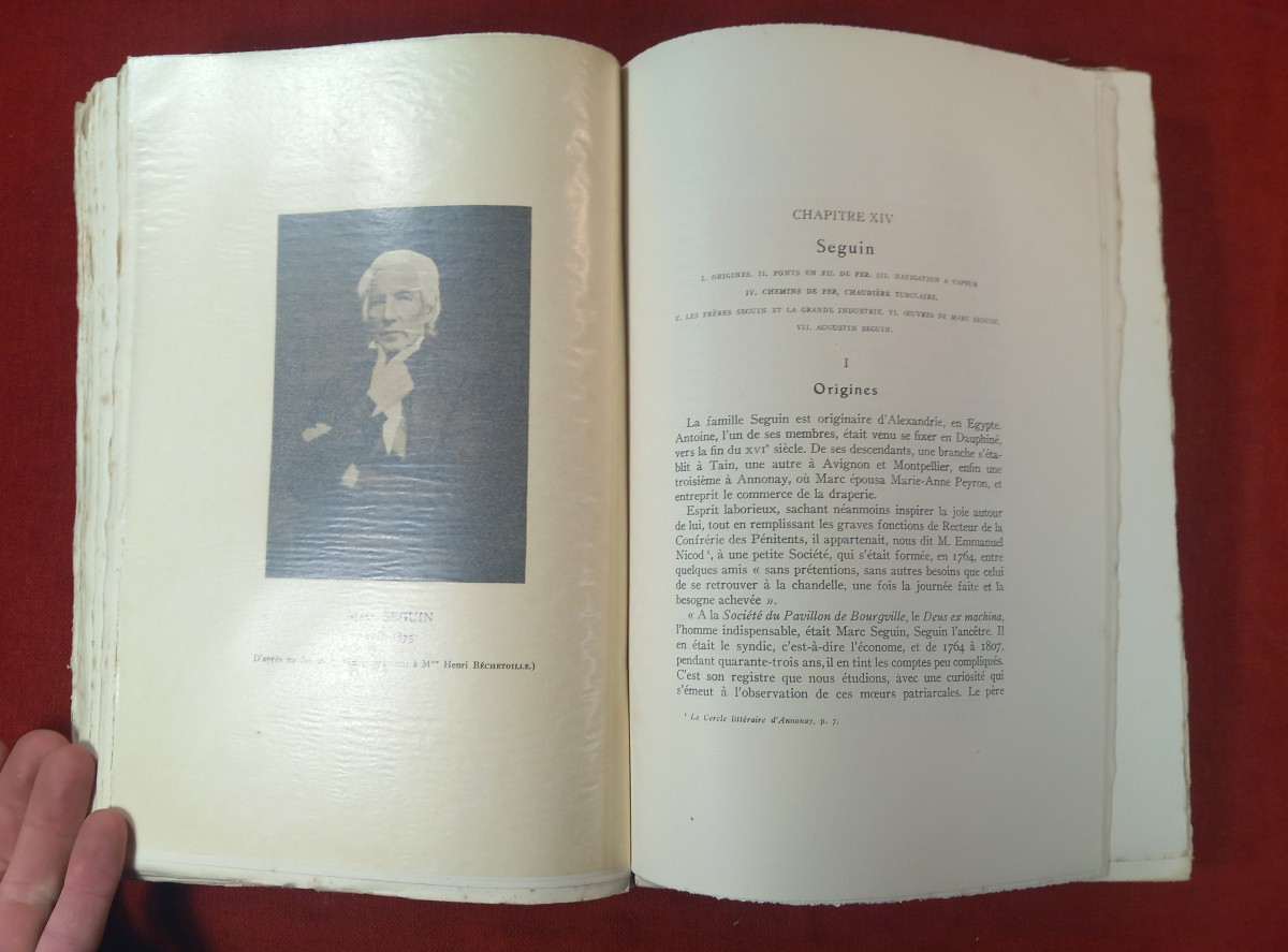 Rostaing Genealogy Book Montgolfier Family 1933 Saffroy Nobility -photo-2