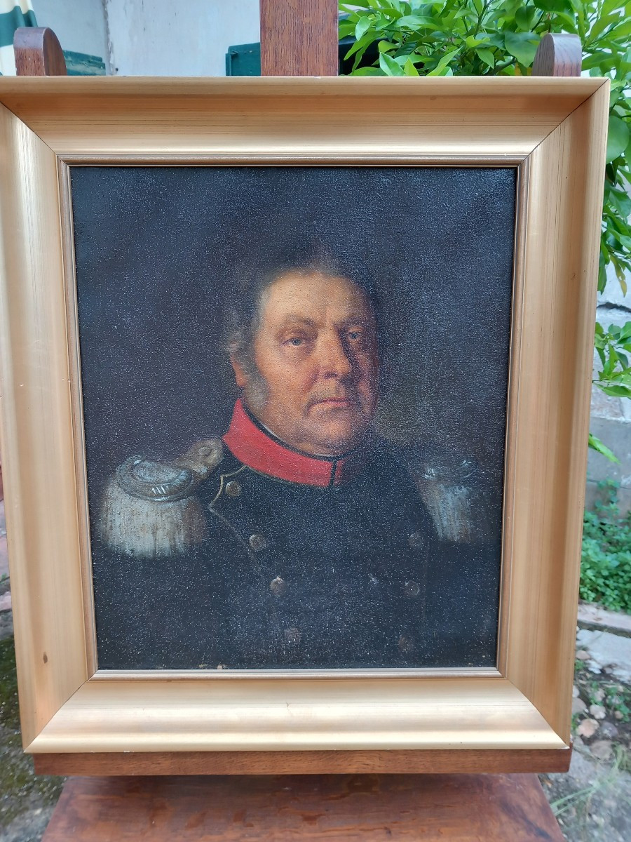 Portrait Of A General Of The French Army Infantry Period Mid-19th Century-photo-2