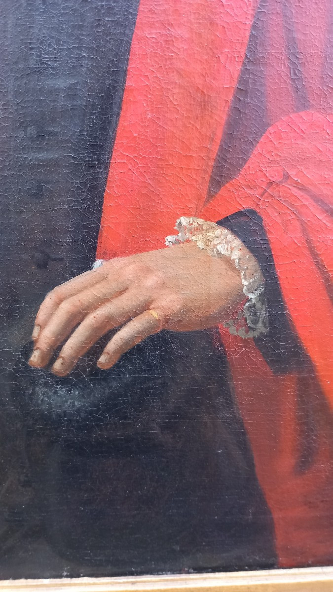 Portrait Of Jacques Doumanjoux Larroque, Mayor Of Auvillar, Tarn Et Garonne, 18th Century-photo-1