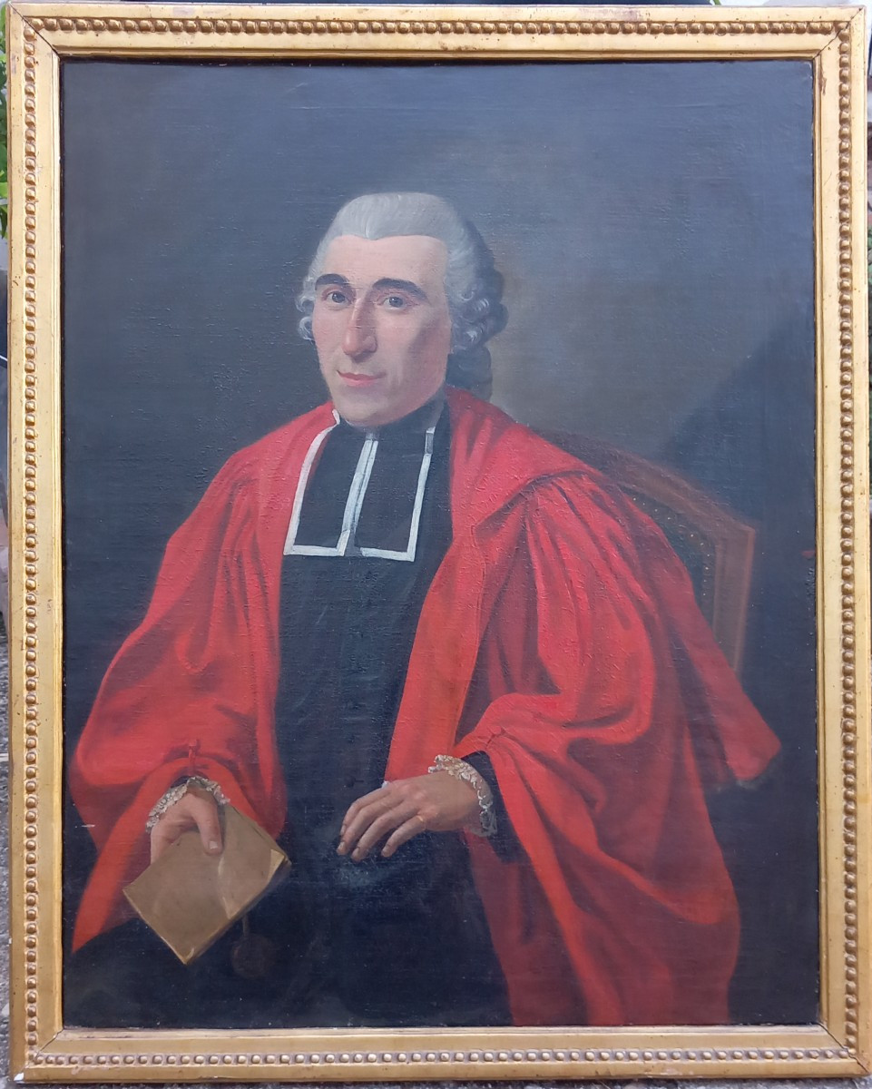 Portrait Of Jacques Doumanjoux Larroque, Mayor Of Auvillar, Tarn Et Garonne, 18th Century