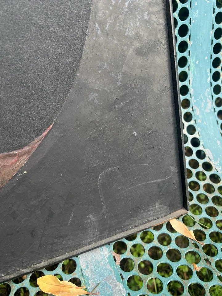  Yo Ichikawa (1929-...) Acrylic Painting On Panel 1967 Untitled Abstraction Keyhole-photo-2