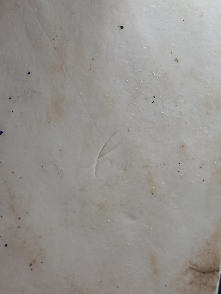 Vaches au Bord d'un Lac Peinture sur Porcelaine fin XVIIIe- debut XIXe siècle Romantisme-photo-2