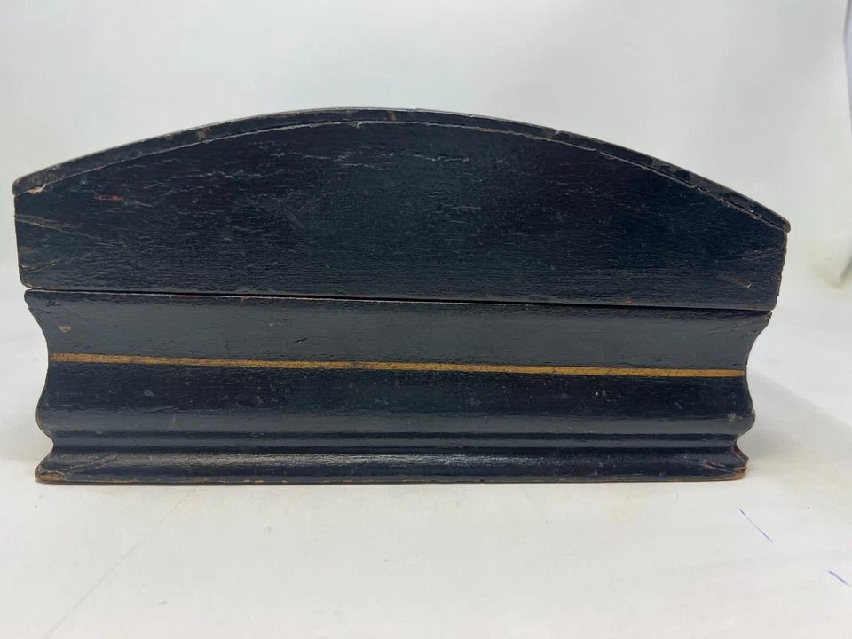 Louis XV Period Wig Box Or Case, 18th Century, Lacquered Finish -photo-5
