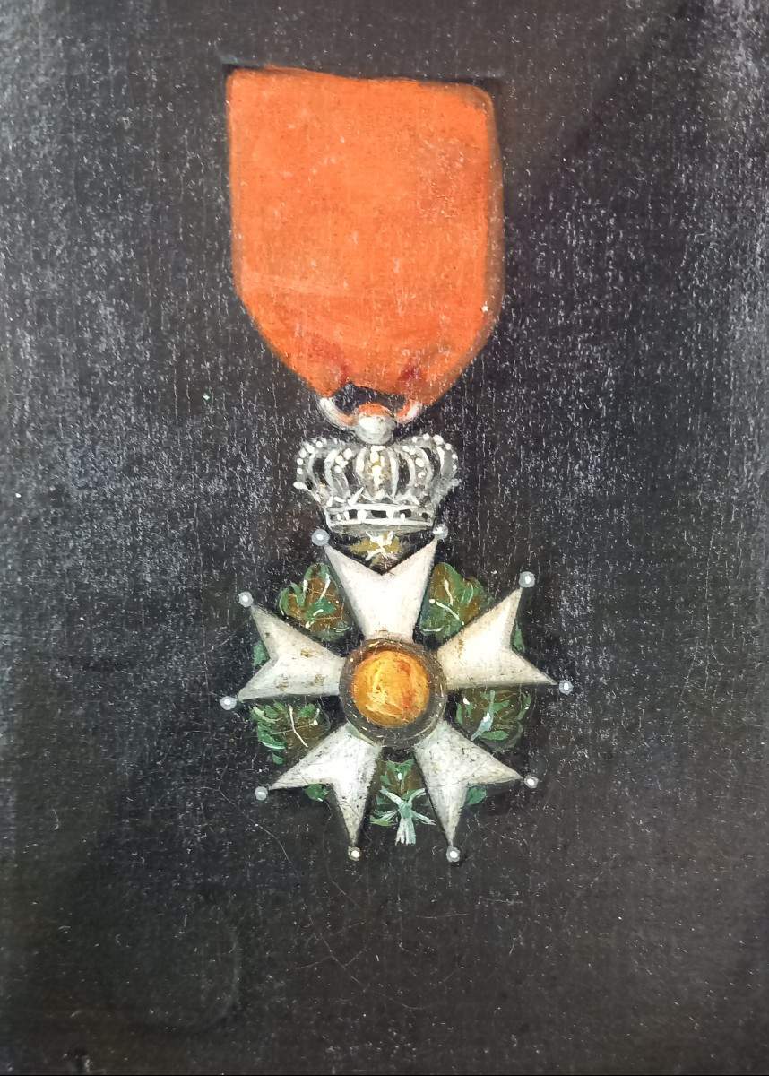 Portrait Of An Industrialist From The Ruf (ruef) Von Hauzendorf Family, Recipient Of The Legion Of Honour And Medals-photo-1