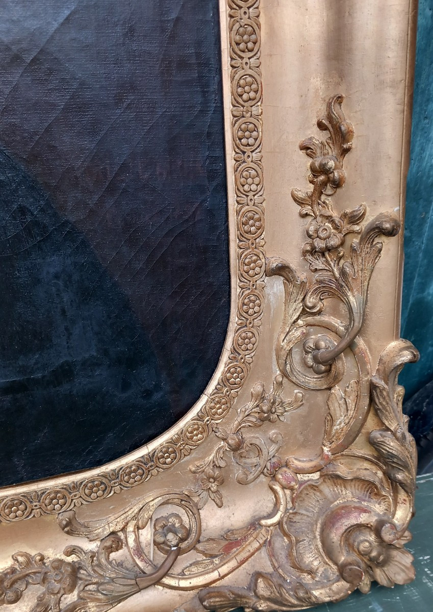 Emilie Bruine-preyat Paris Portrait Of A Young Girl Oil On Canvas 1852-photo-3