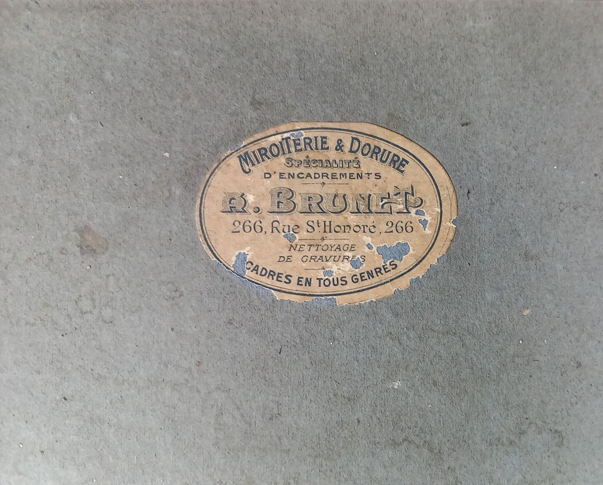 Etude d'arbre et Nature Dessin Pré Romantique XVIIIe  Encre et Lavis sur Papier-photo-3