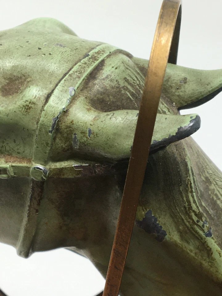 Paire de Serre Livres Art Deco Régule et Marbre Chevaux Equitation Courses Cheval -photo-1