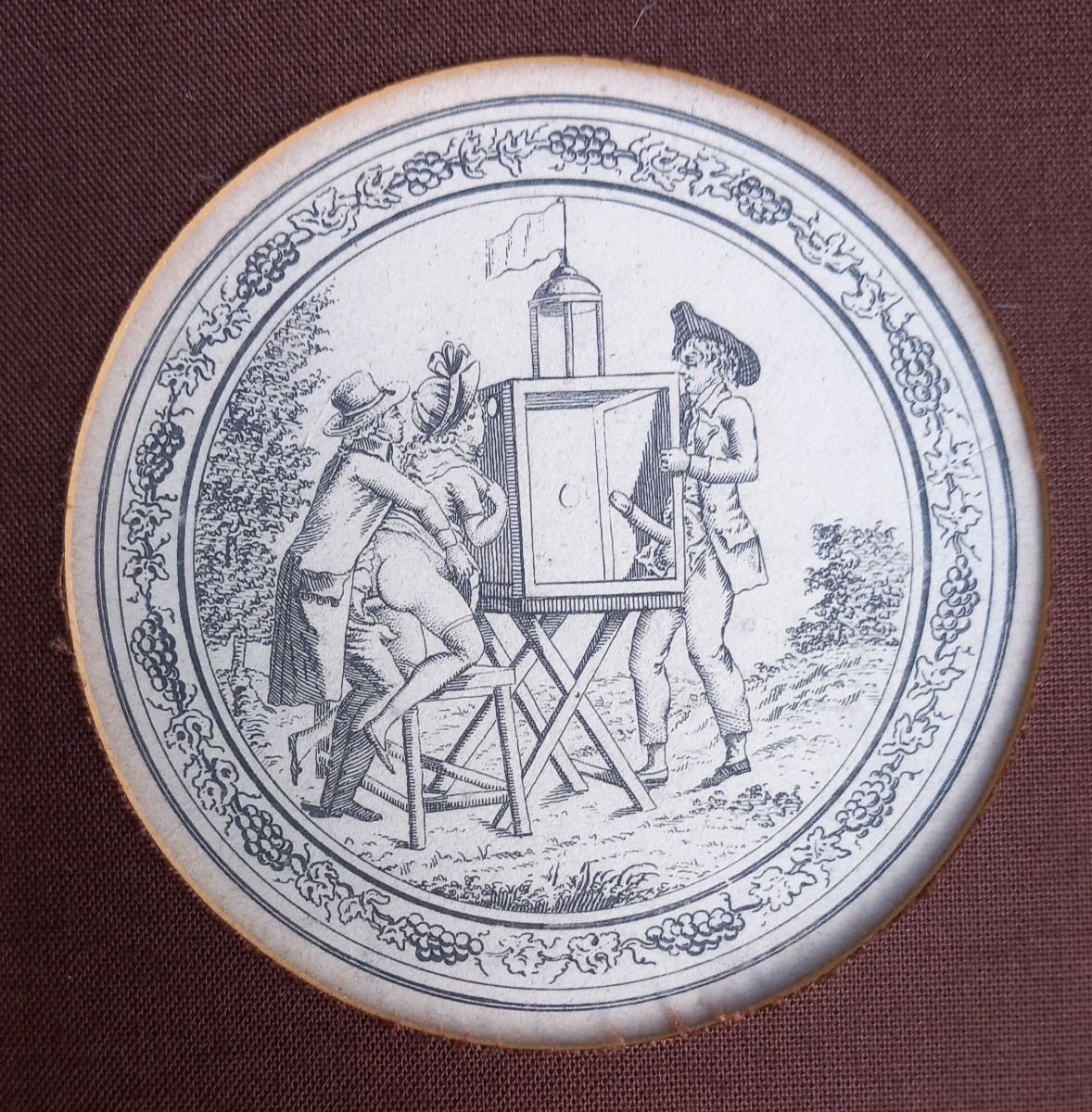 Encadrement de Gravures Erotiques  Début du XIXe Siècle Dont "La Guerre des Dieux" E. de Parny-photo-2