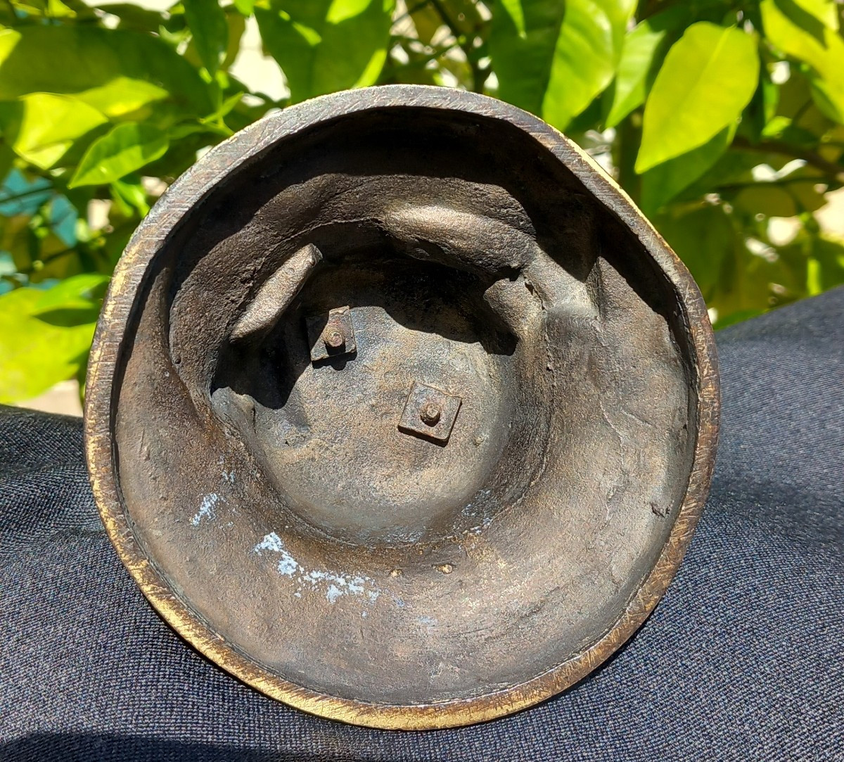 Bronze Statue Of Musician Amédée Pellegrin By His Friend Jules Lebel In 1857-photo-6