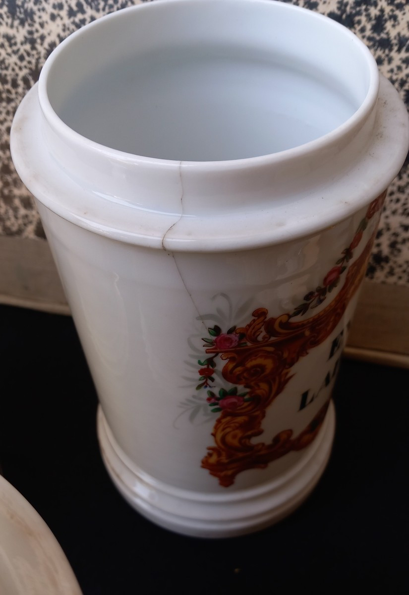 Suite Of Toulouse Apothecary Napoleon III Fontemoing & Peigney Pharmacy Jars-photo-2