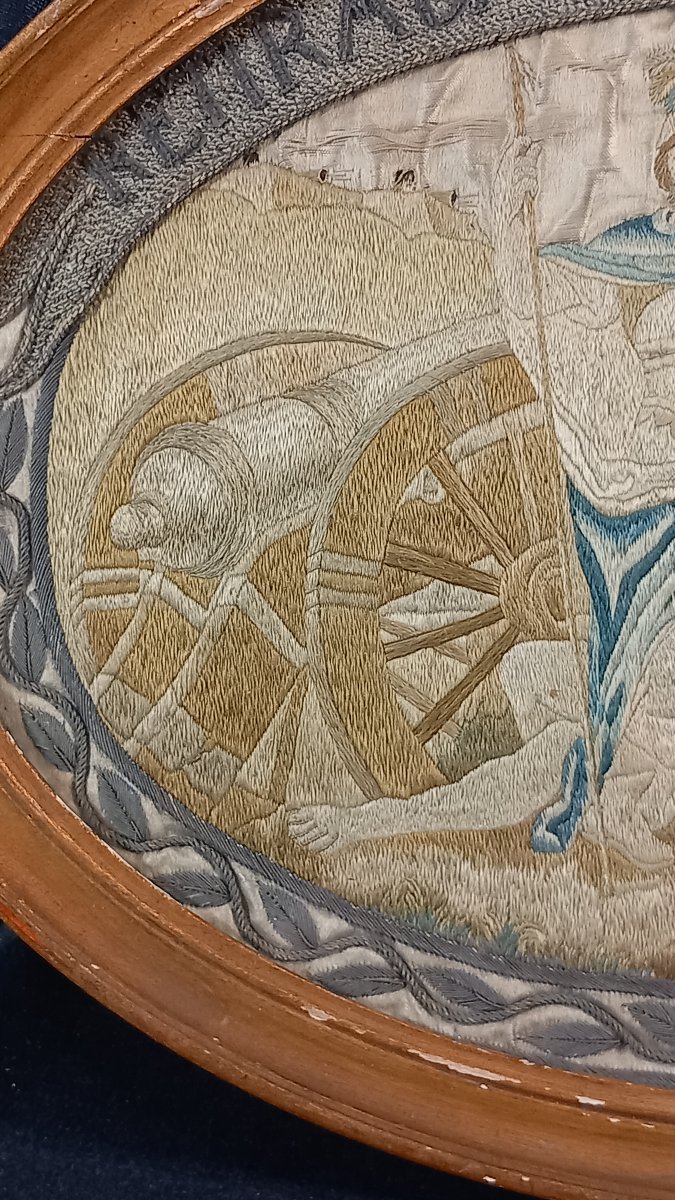 Late 18th-century Embroidery; Spanish War; Bonaparte Empire; Napoleon; Guipúzcoa; Basque Country; 1794; Irun-photo-2