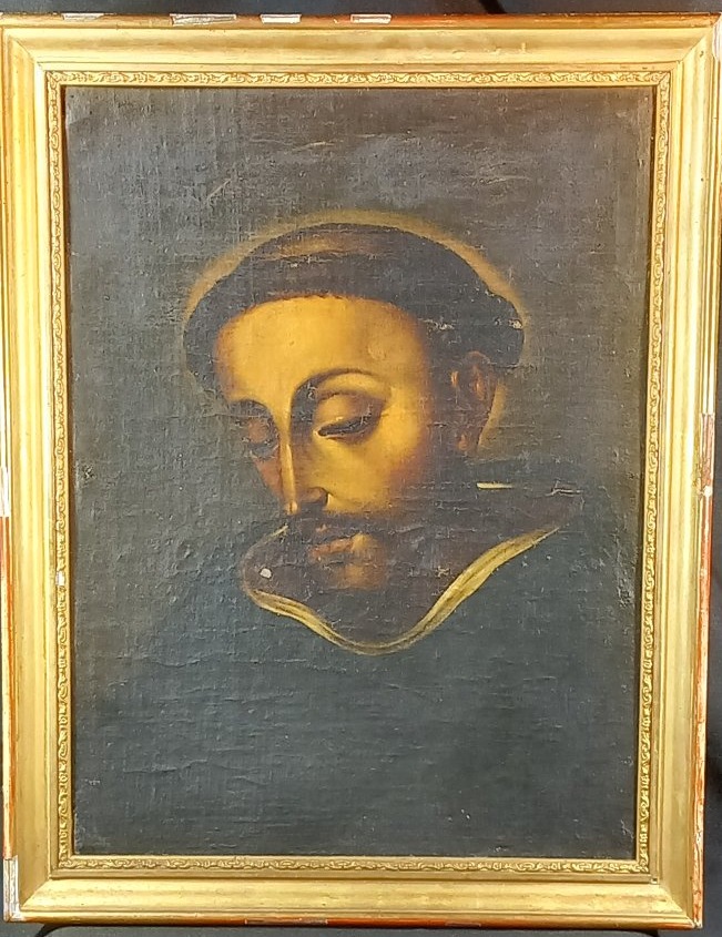 Saint Antoine de Padoue Ecole Coloniale XVIIe siècle Amérique du Sud