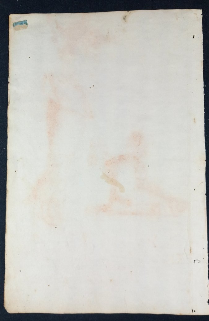 Anatomy Study: 18th-century Redchalk Drawing Academy—eye, Mouth, Nose -photo-2