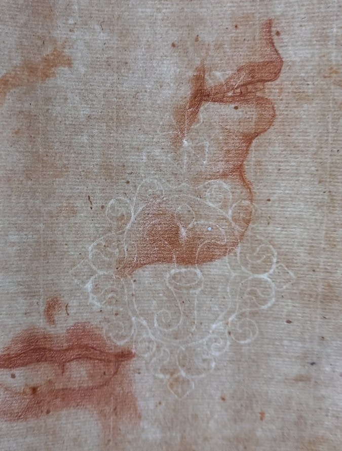 Anatomy Study: 18th-century Redchalk Drawing Academy—eye, Mouth, Nose -photo-3