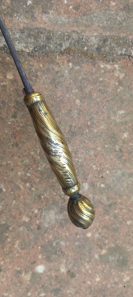 Couteau ou Dague de Chasse XVIIIe Epoque Louis XIV Régence -photo-4